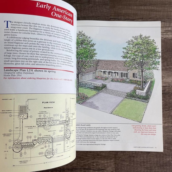 EASY-CARE LANDSCAPE PLANS: 41 PROFESSIONAL DESIGNS FOR DO-IT-YOURSELFERS - Picture 9 of 9